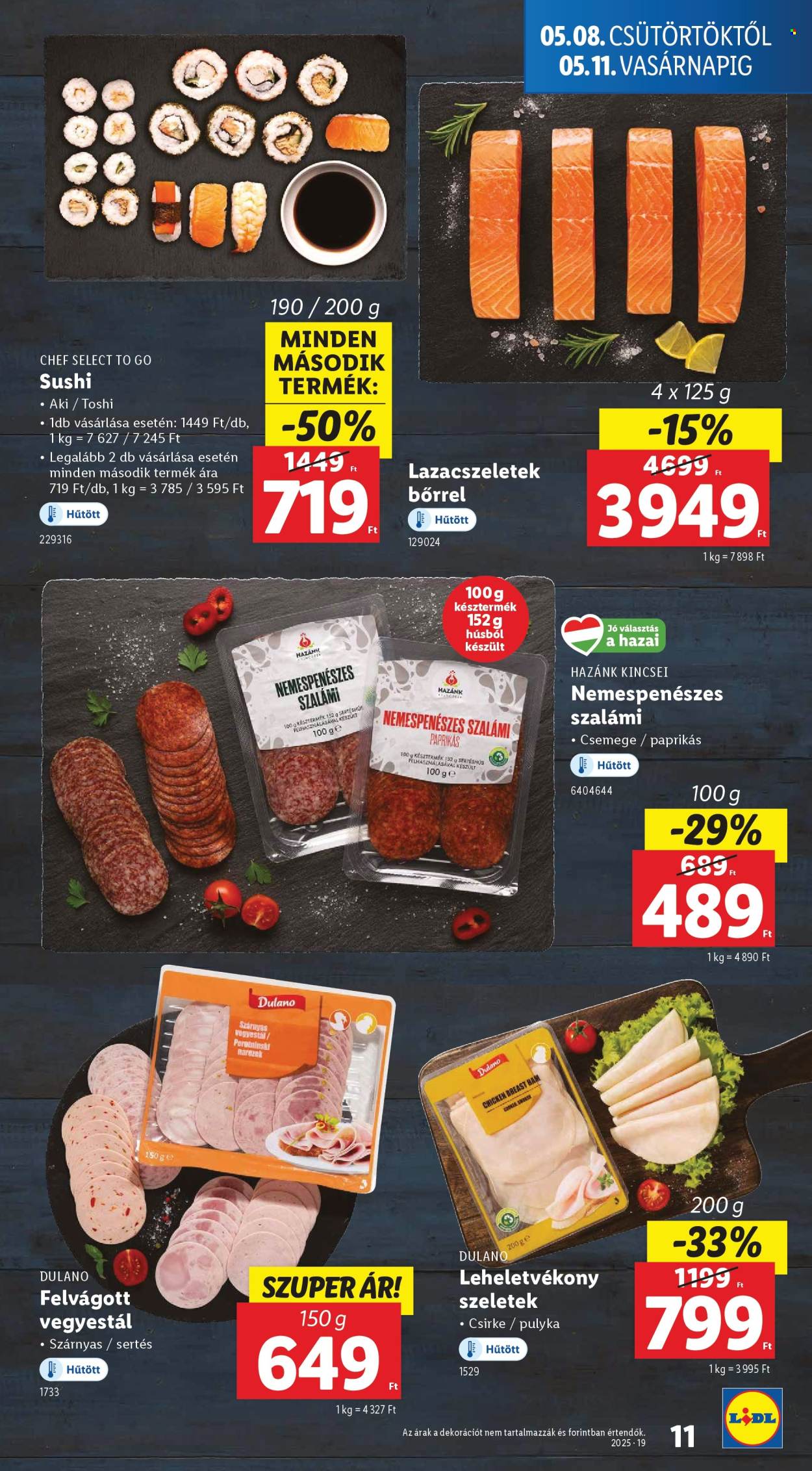 Lidl akciós újságok - 2025.05.08 - 2025.05.14. Oldal 1
