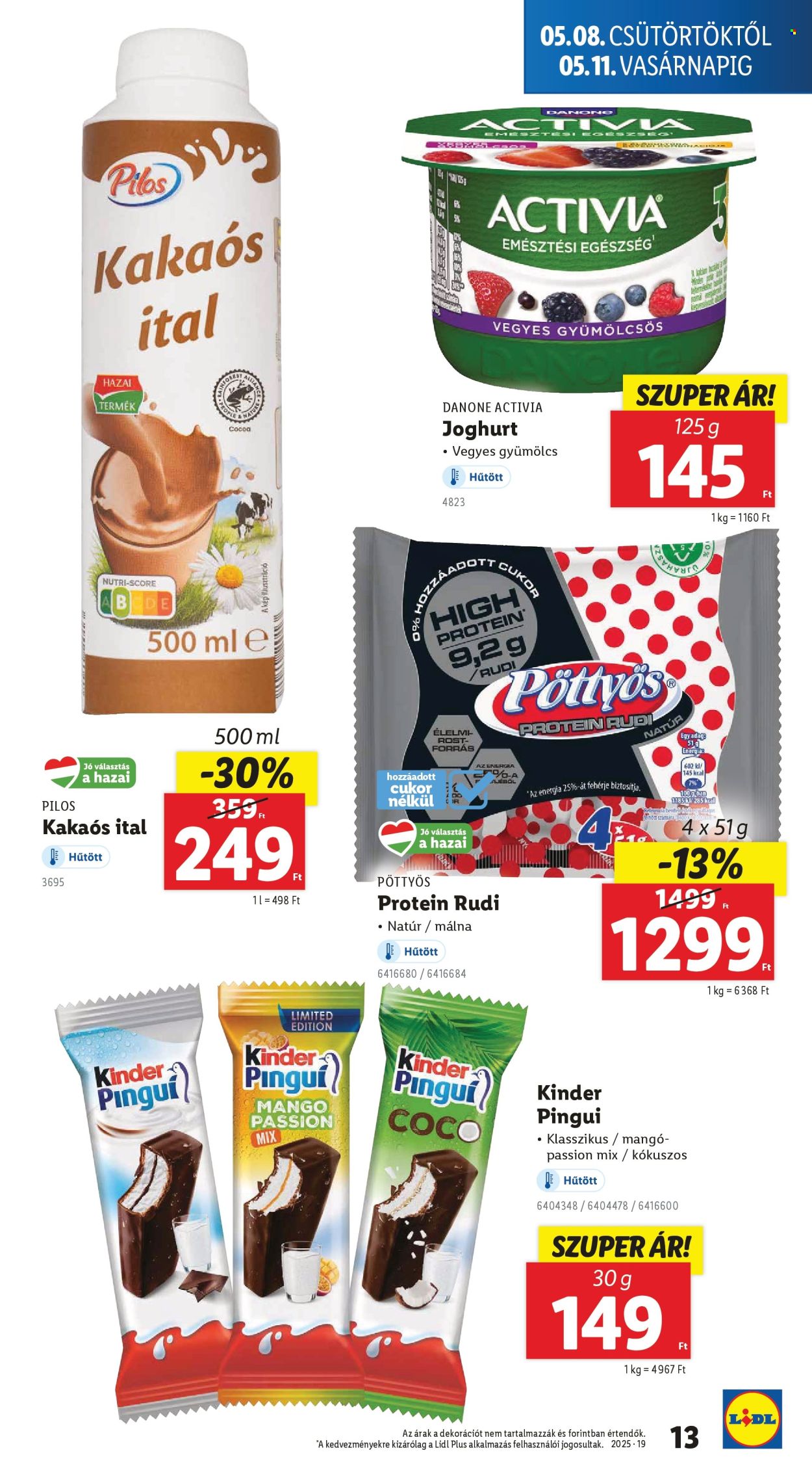 Lidl akciós újságok - 2025.05.08 - 2025.05.14. Oldal 1