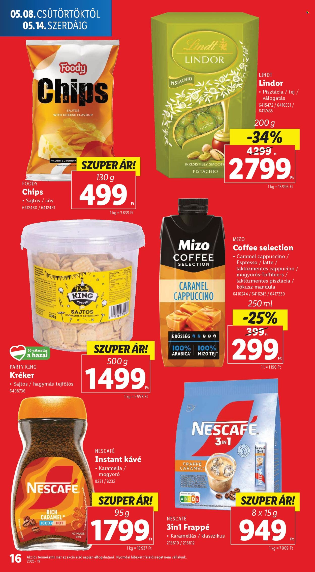 Lidl akciós újságok - 2025.05.08 - 2025.05.14. Oldal 1
