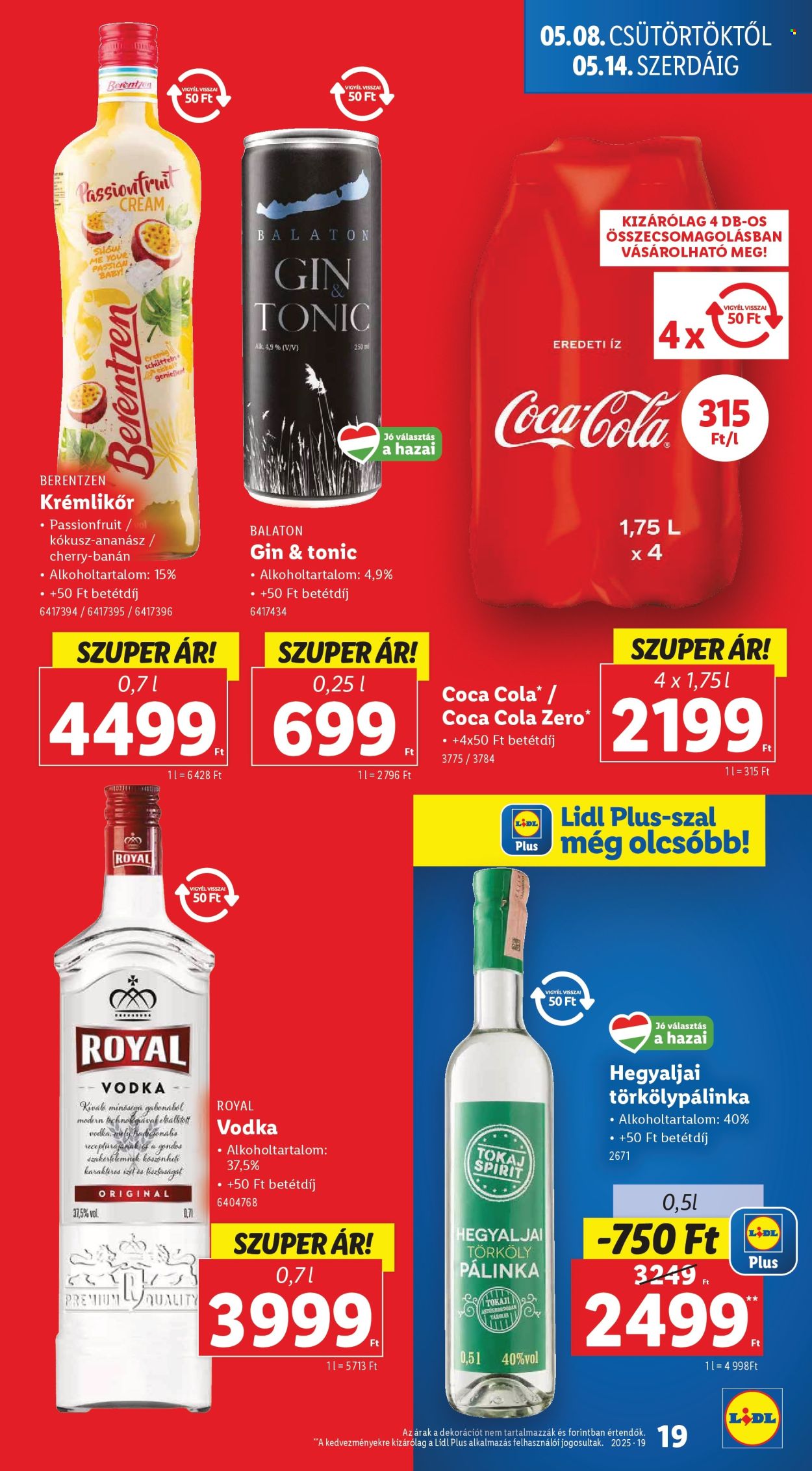 Lidl akciós újságok - 2025.05.08 - 2025.05.14. Oldal 1