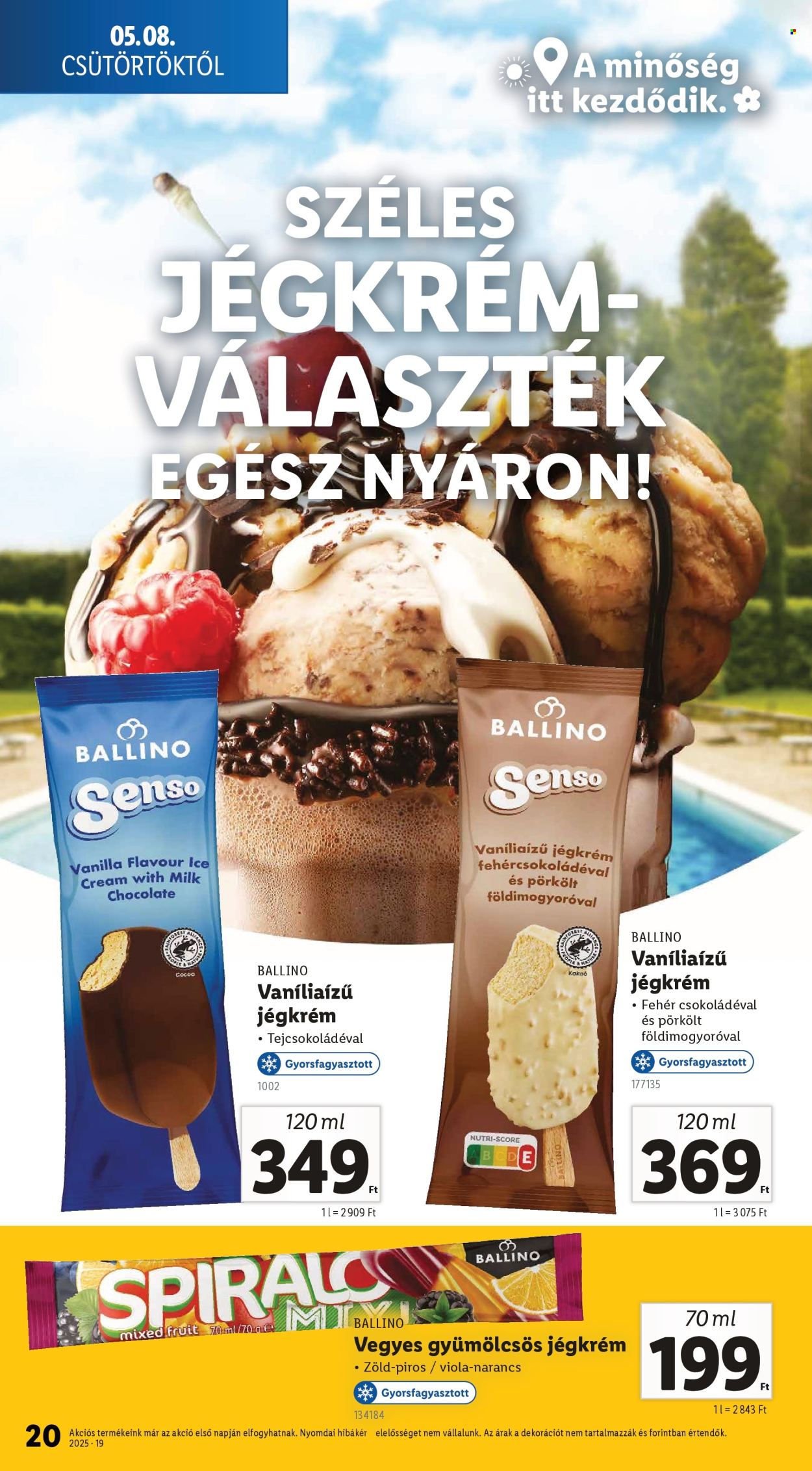 Lidl akciós újságok - 2025.05.08 - 2025.05.14. Oldal 1