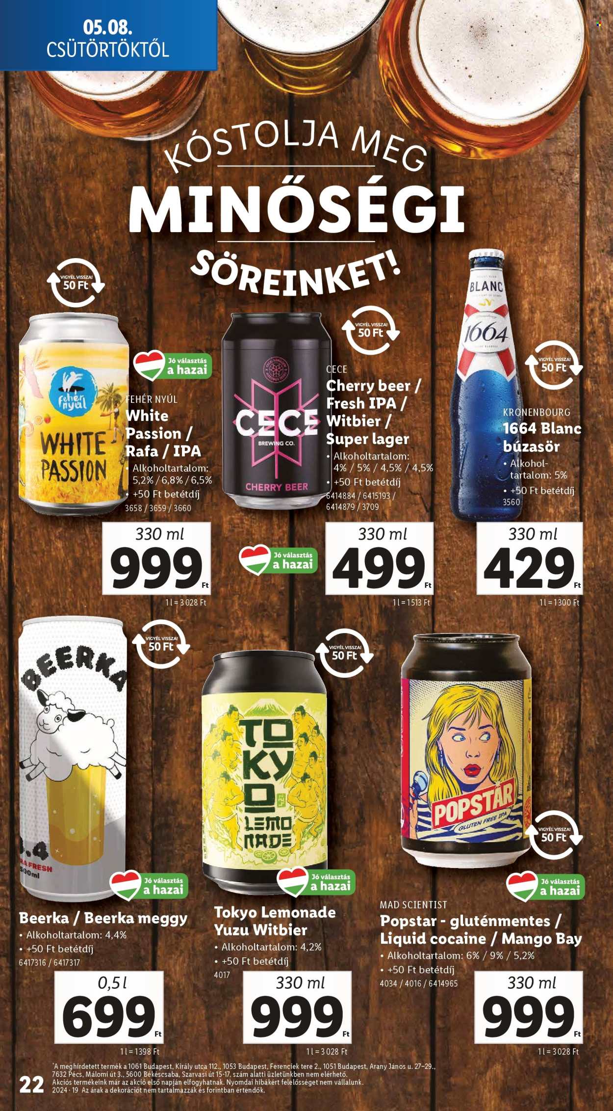 Lidl akciós újságok - 2025.05.08 - 2025.05.14. Oldal 1