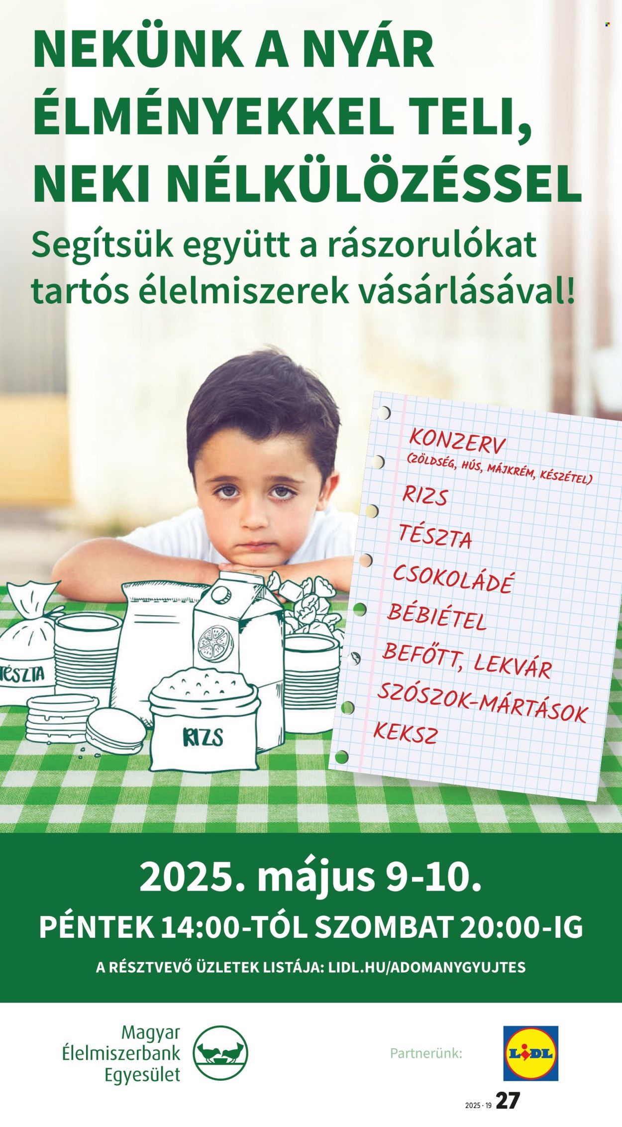 Lidl akciós újságok - 2025.05.08 - 2025.05.14. Oldal 1