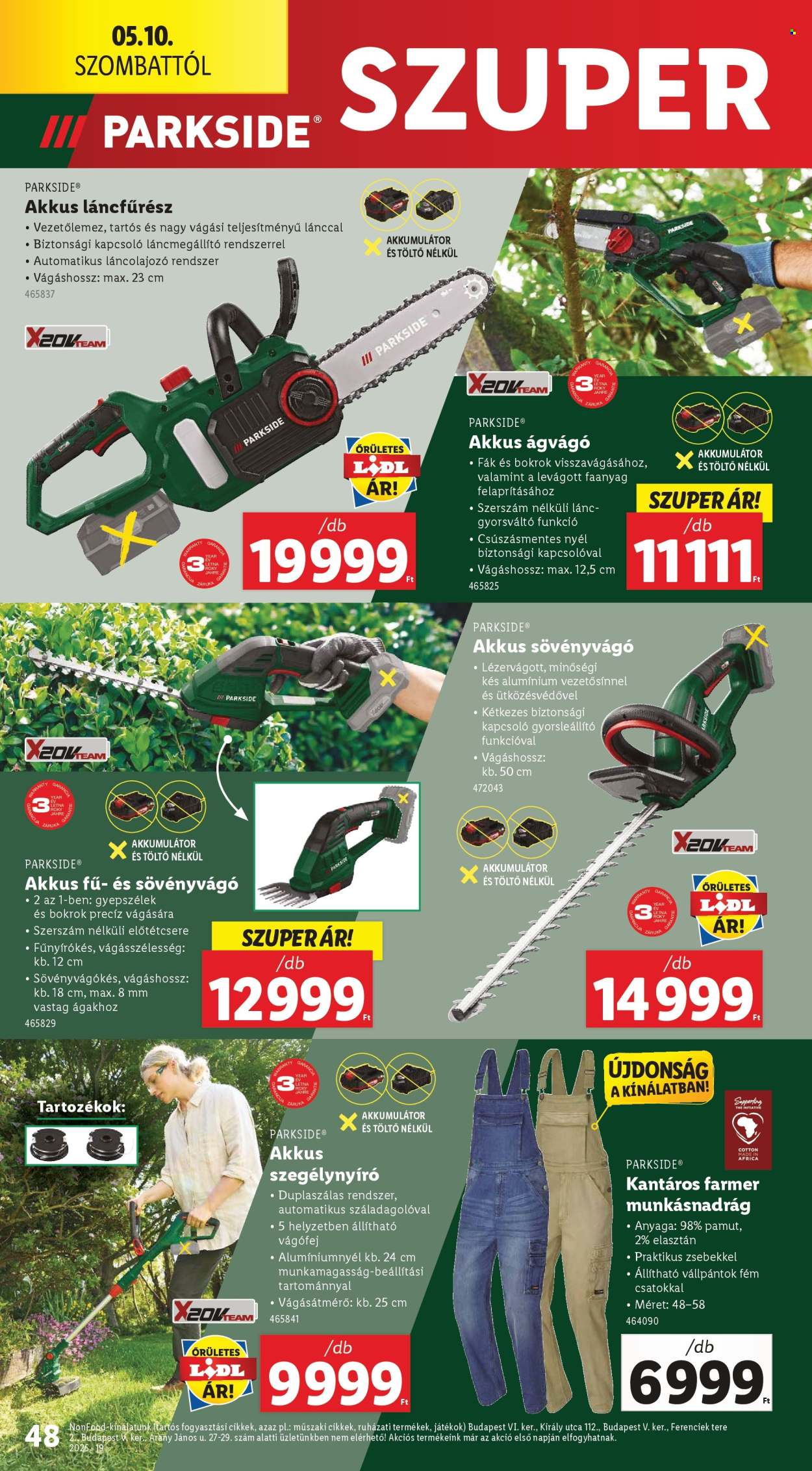 Lidl akciós újságok - 2025.05.08 - 2025.05.14. Oldal 1