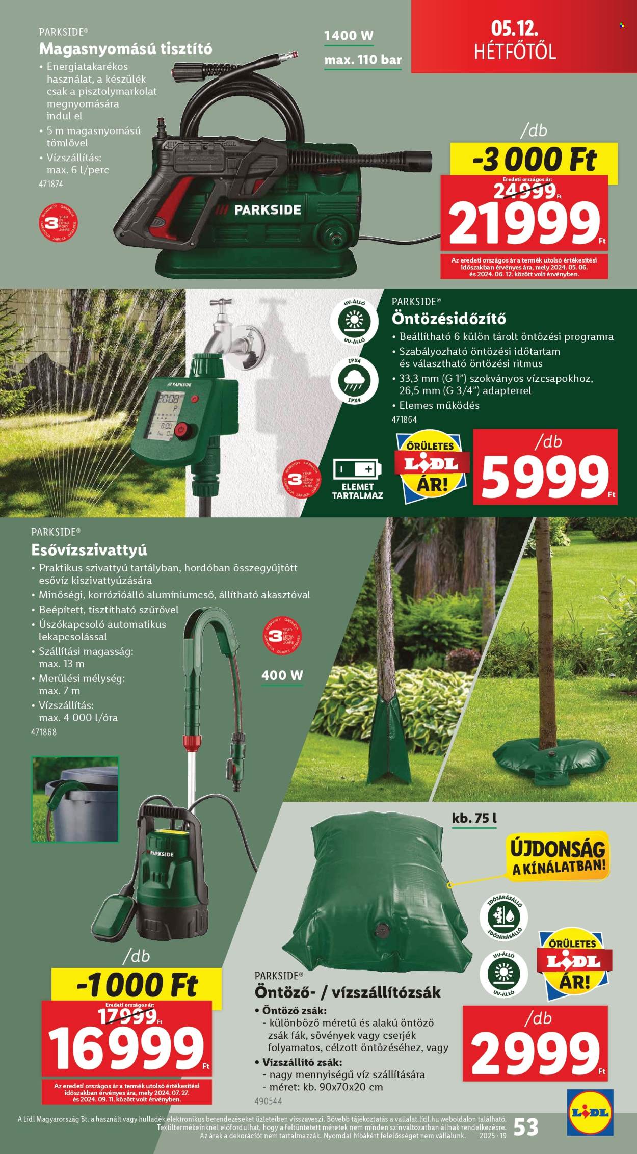 Lidl akciós újságok - 2025.05.08 - 2025.05.14. Oldal 1