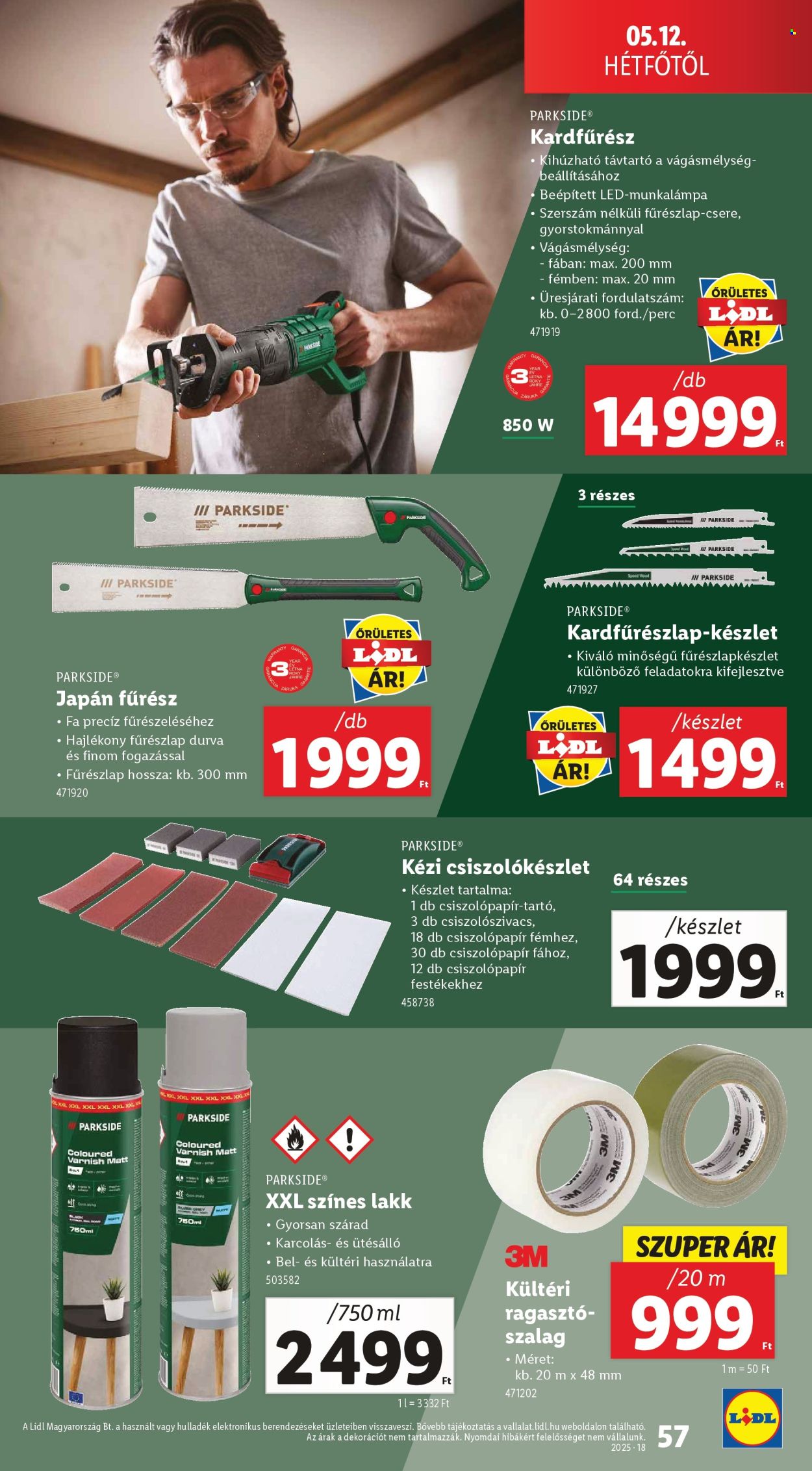 Lidl akciós újságok - 2025.05.08 - 2025.05.14. Oldal 1