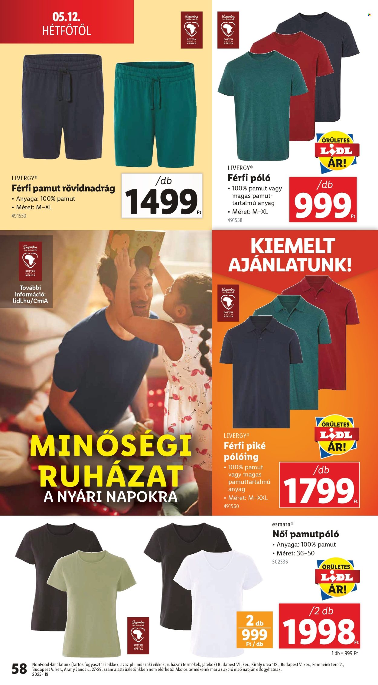 Lidl akciós újságok - 2025.05.08 - 2025.05.14. Oldal 1