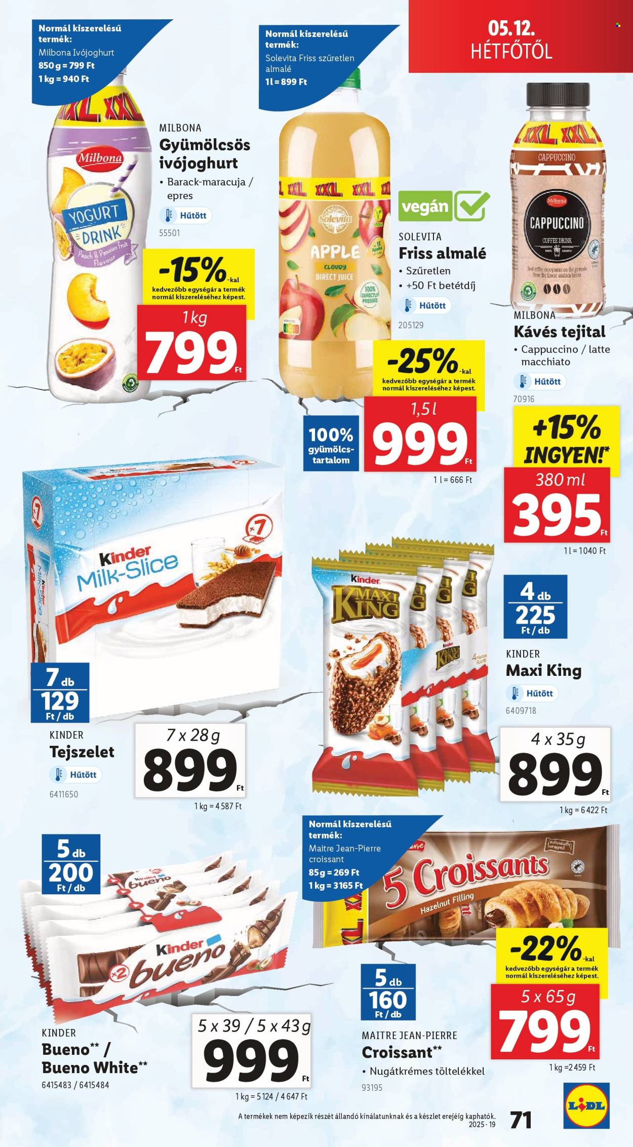 Lidl akciós újságok - 2025.05.08 - 2025.05.14. Oldal 1