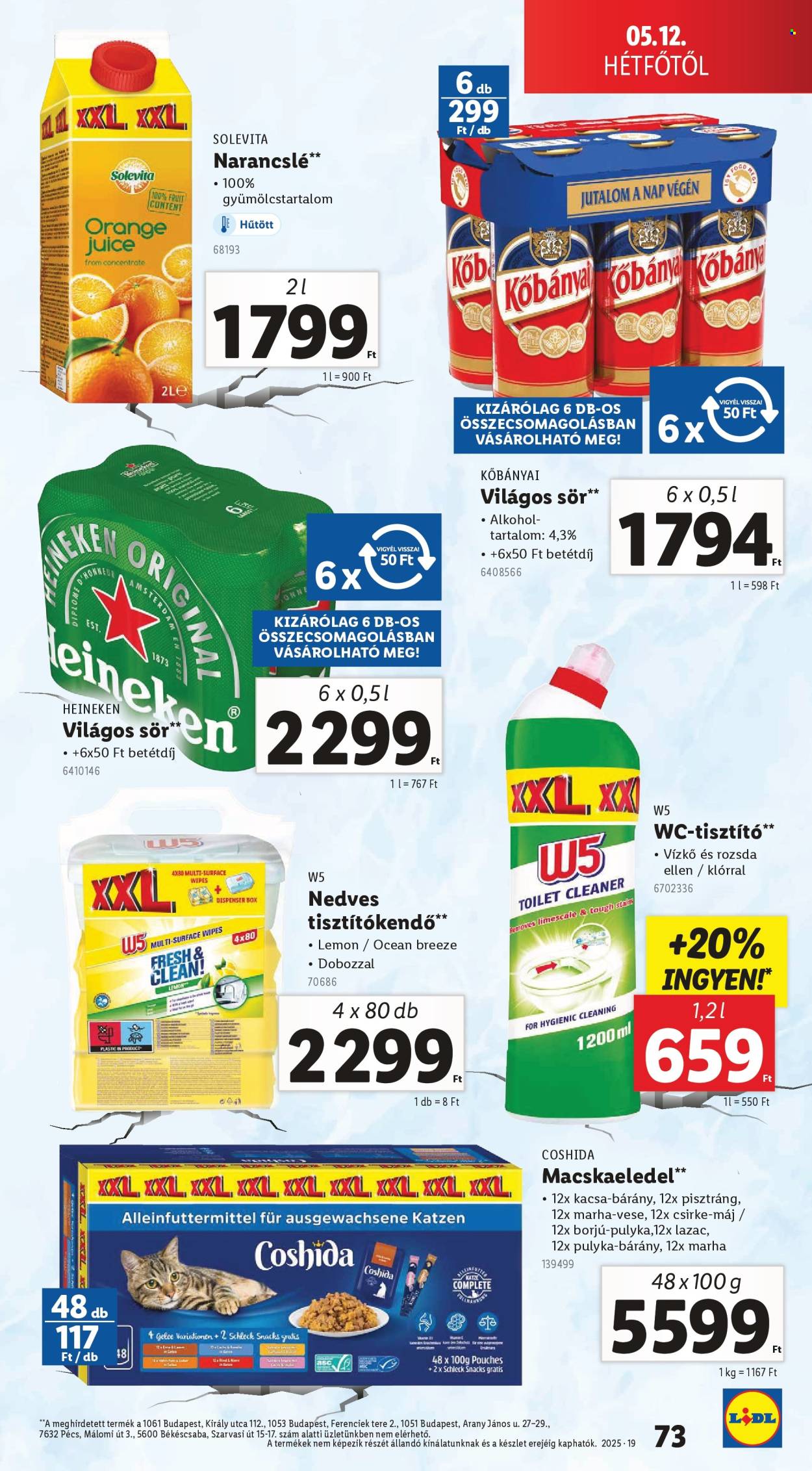 Lidl akciós újságok - 2025.05.08 - 2025.05.14. Oldal 1
