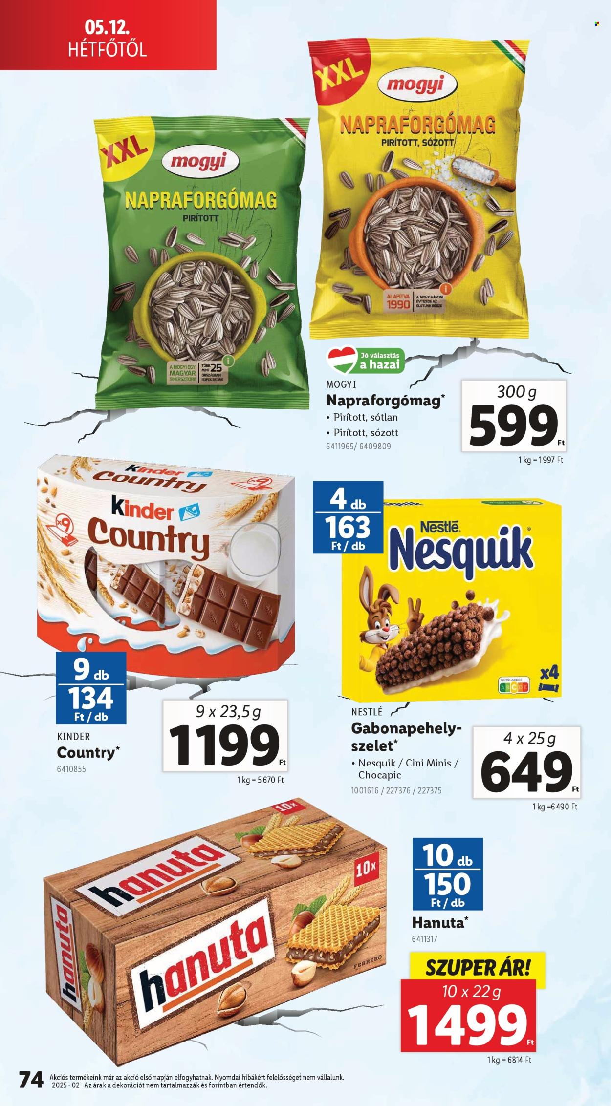 Lidl akciós újságok - 2025.05.08 - 2025.05.14. Oldal 1