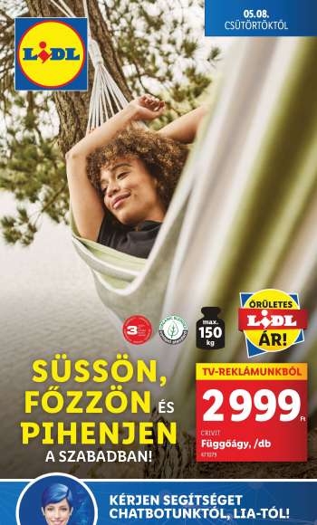 Újság Lidl - 2025.05.08 - 2025.05.14.