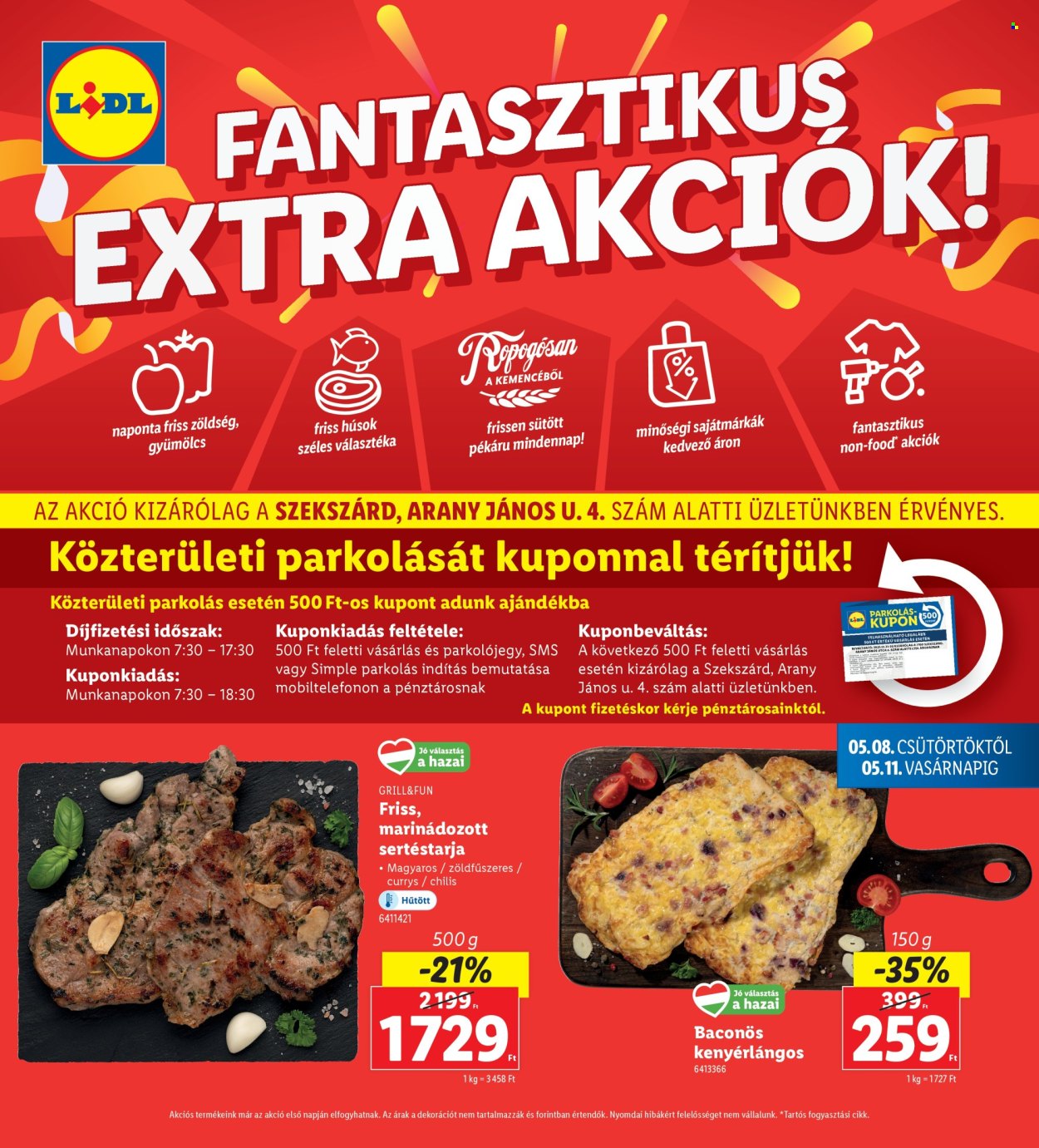 Lidl akciós újságok - 2025.05.08 - 2025.05.11. Oldal 1