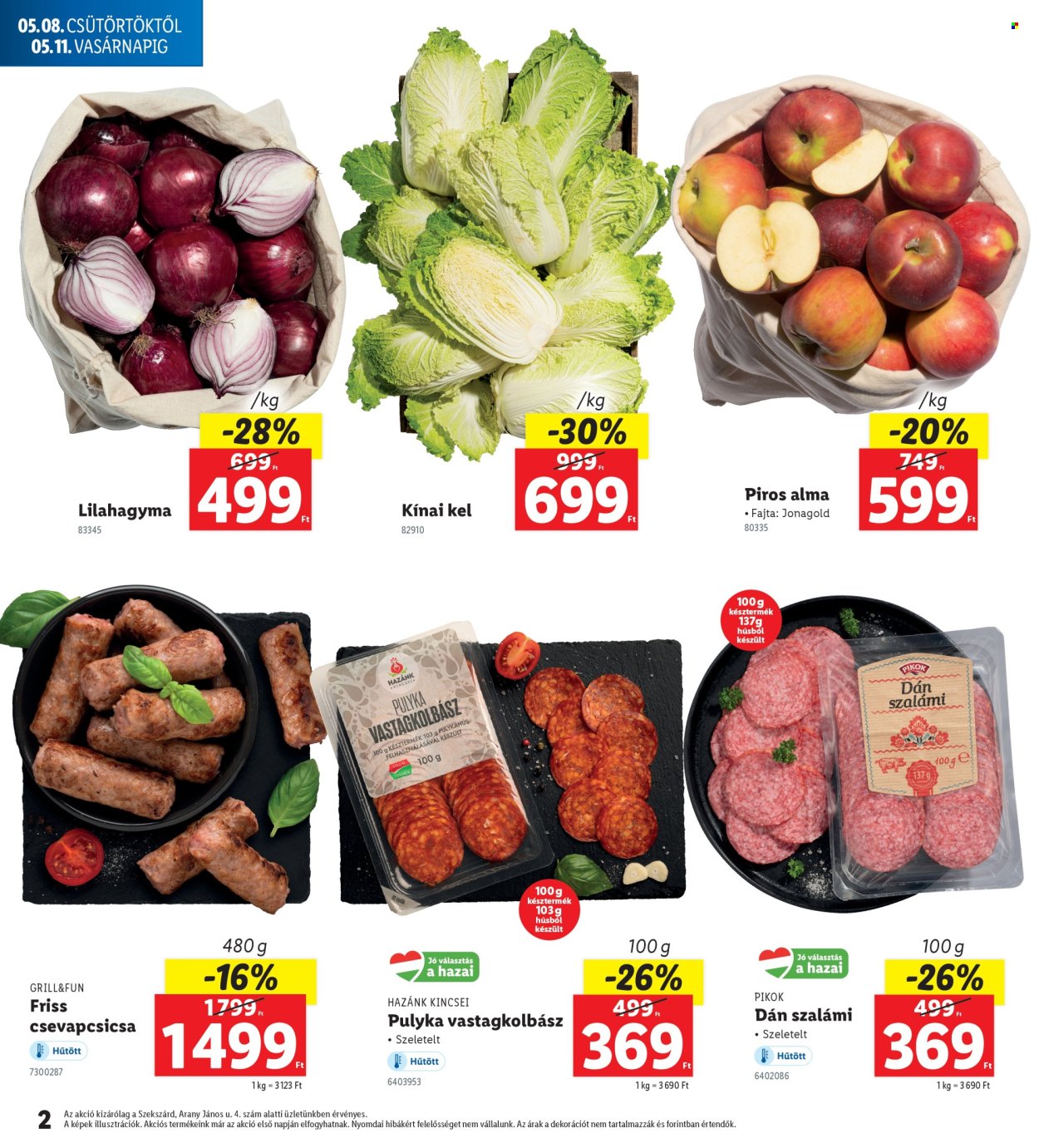 Lidl akciós újságok - 2025.05.08 - 2025.05.11. Oldal 1