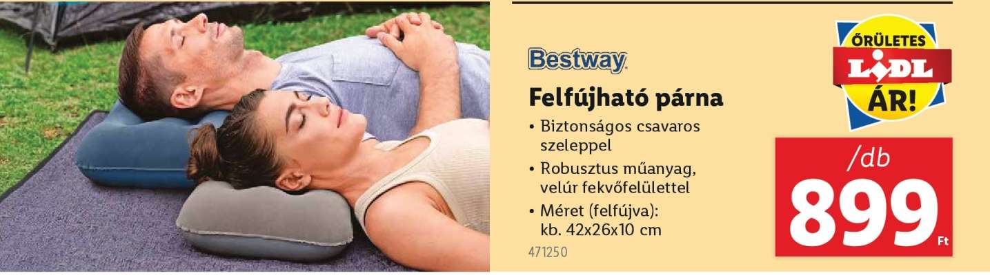 BESTWAY Felfújható párna