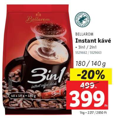 BELLAROM Instant kávé