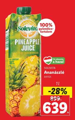 SOLEVITA Ananászlé