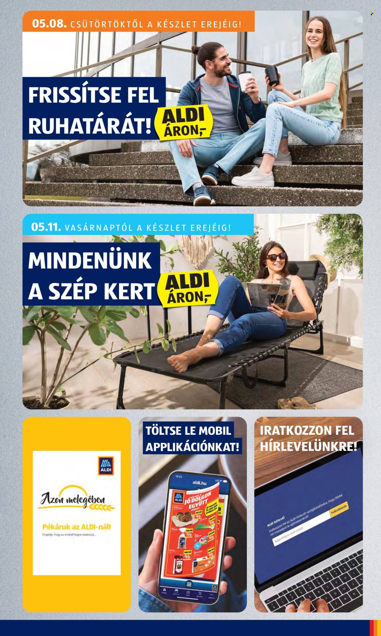 Aldi akciós újságok - 2025.05.08 - 2025.05.14. Oldal 1