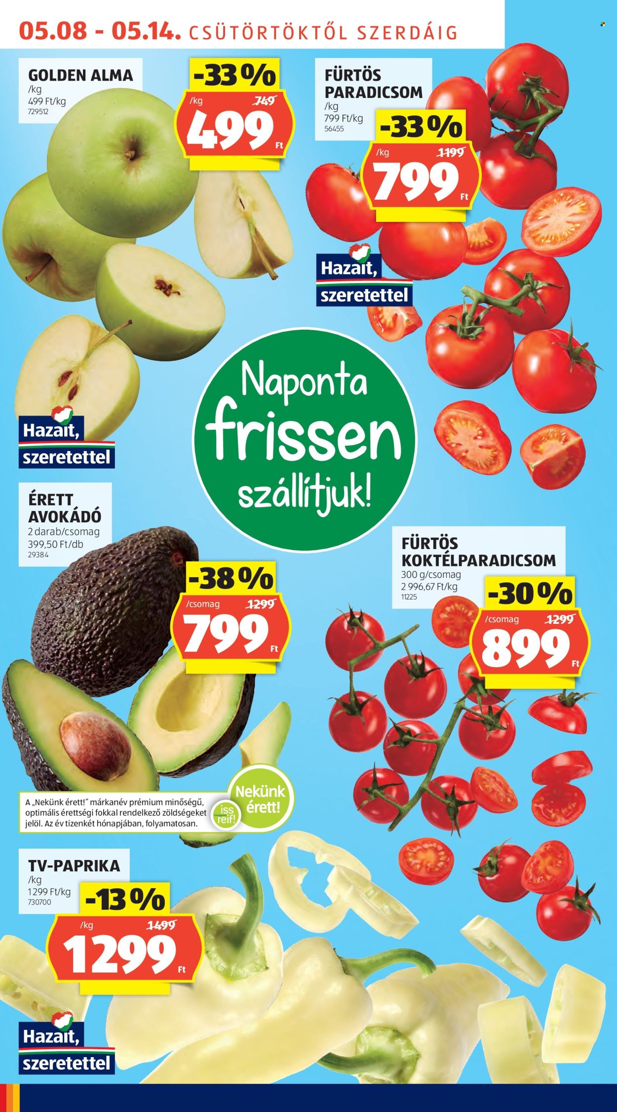 Aldi akciós újságok - 2025.05.08 - 2025.05.14. Oldal 1