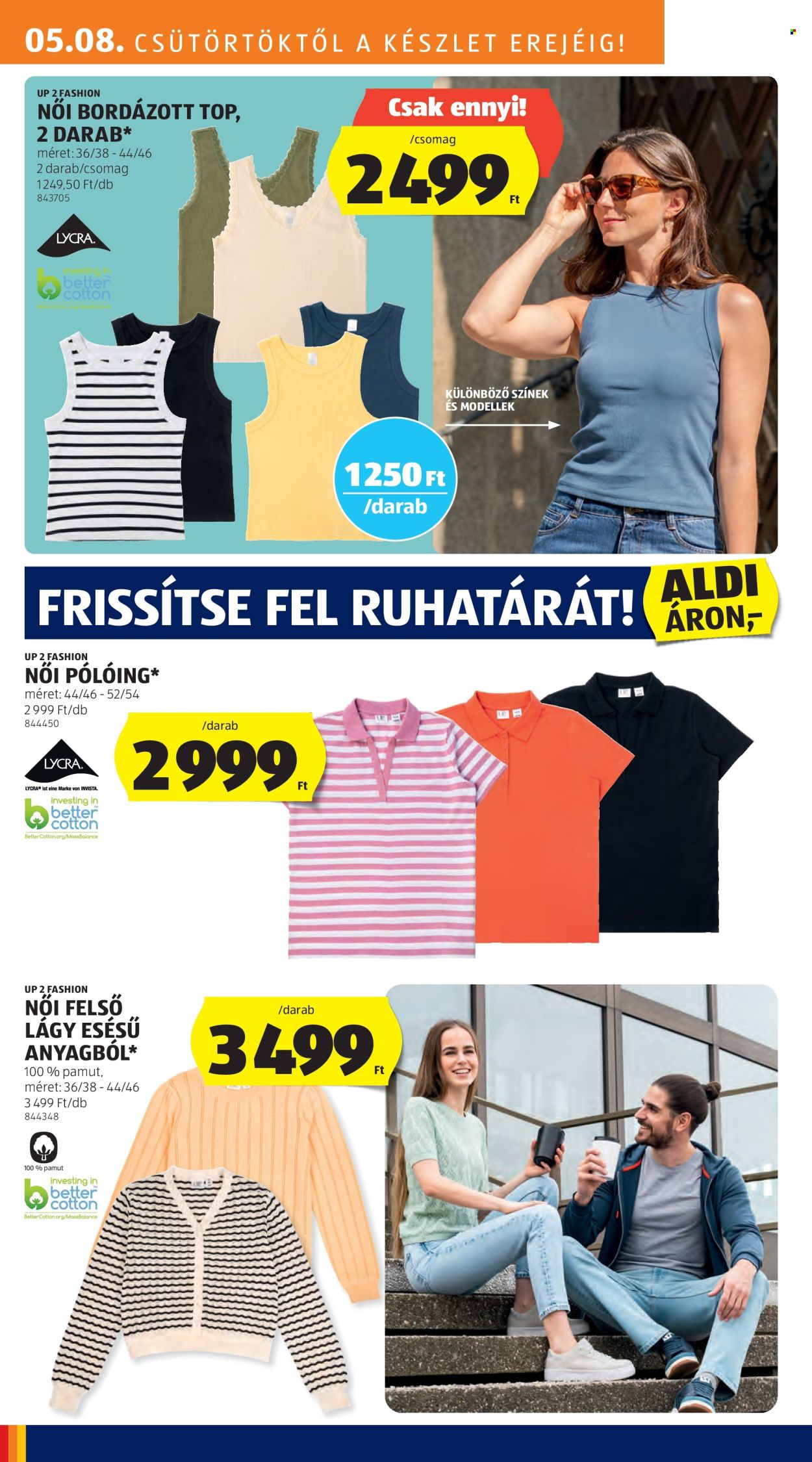 Aldi akciós újságok - 2025.05.08 - 2025.05.14. Oldal 1