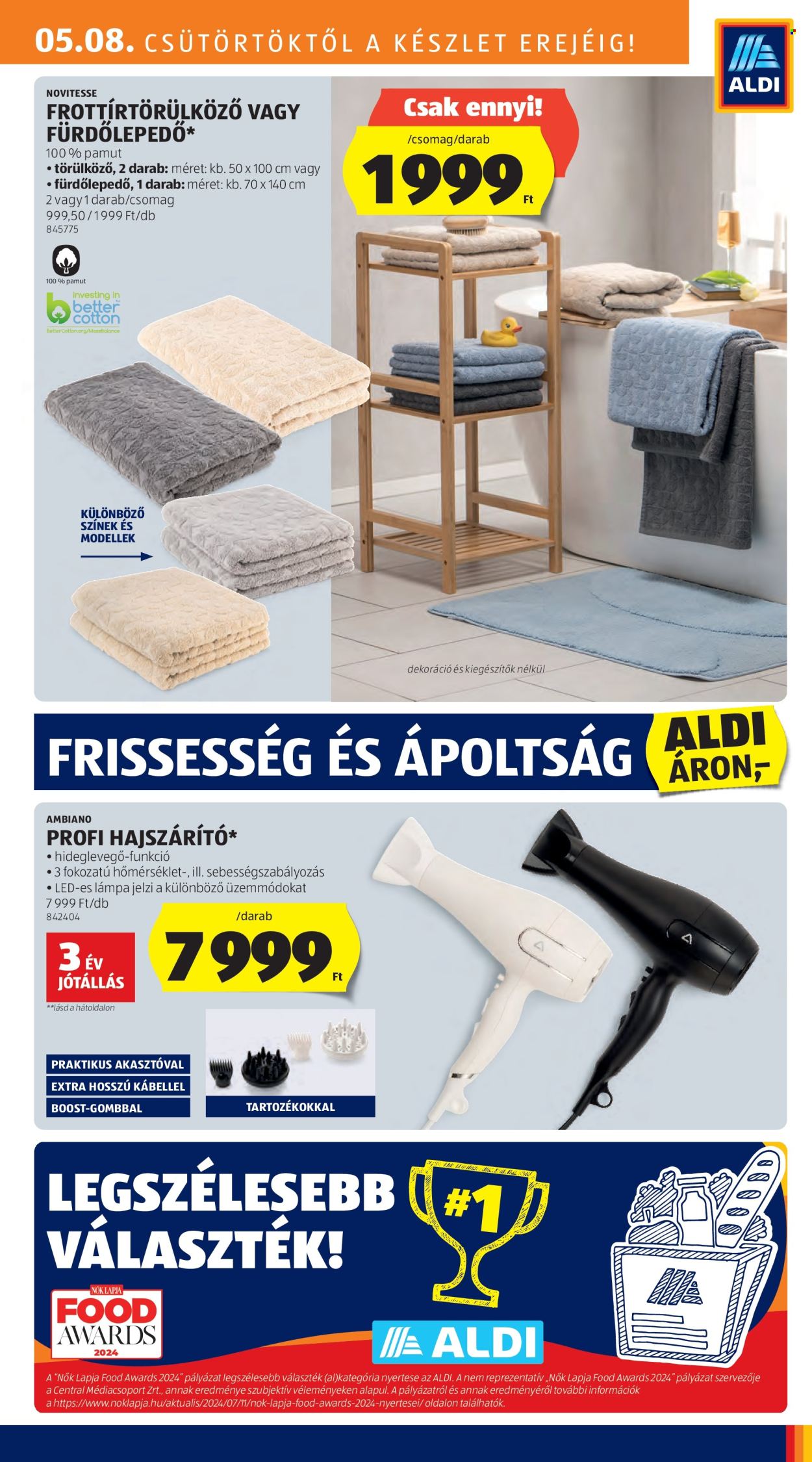 Aldi akciós újságok - 2025.05.08 - 2025.05.14. Oldal 1