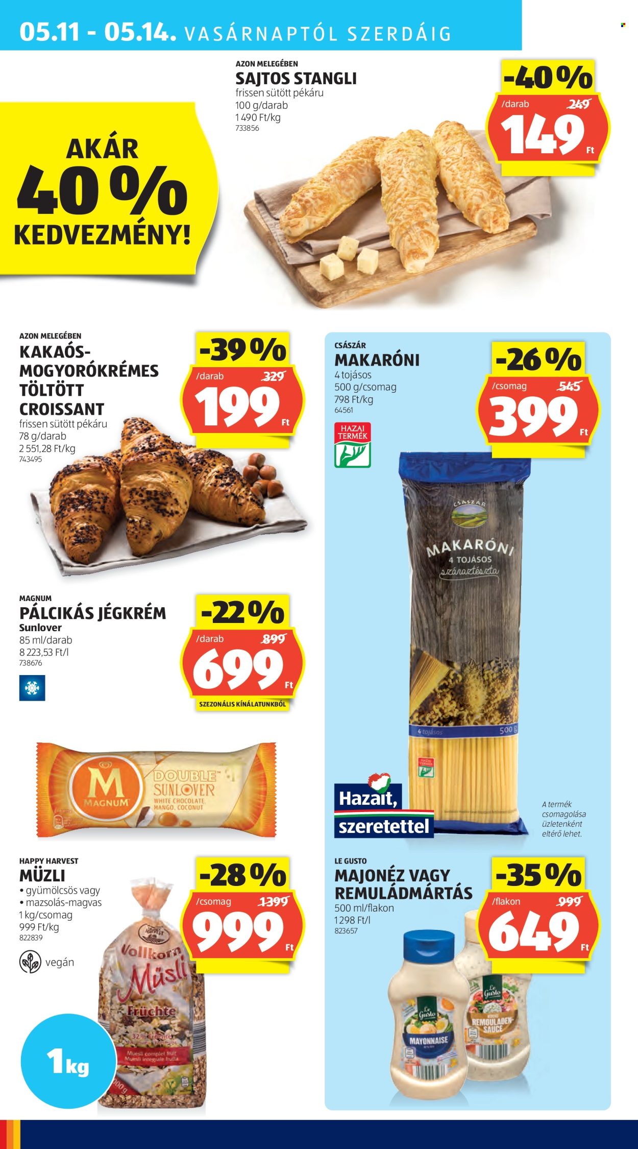 Aldi akciós újságok - 2025.05.08 - 2025.05.14. Oldal 1