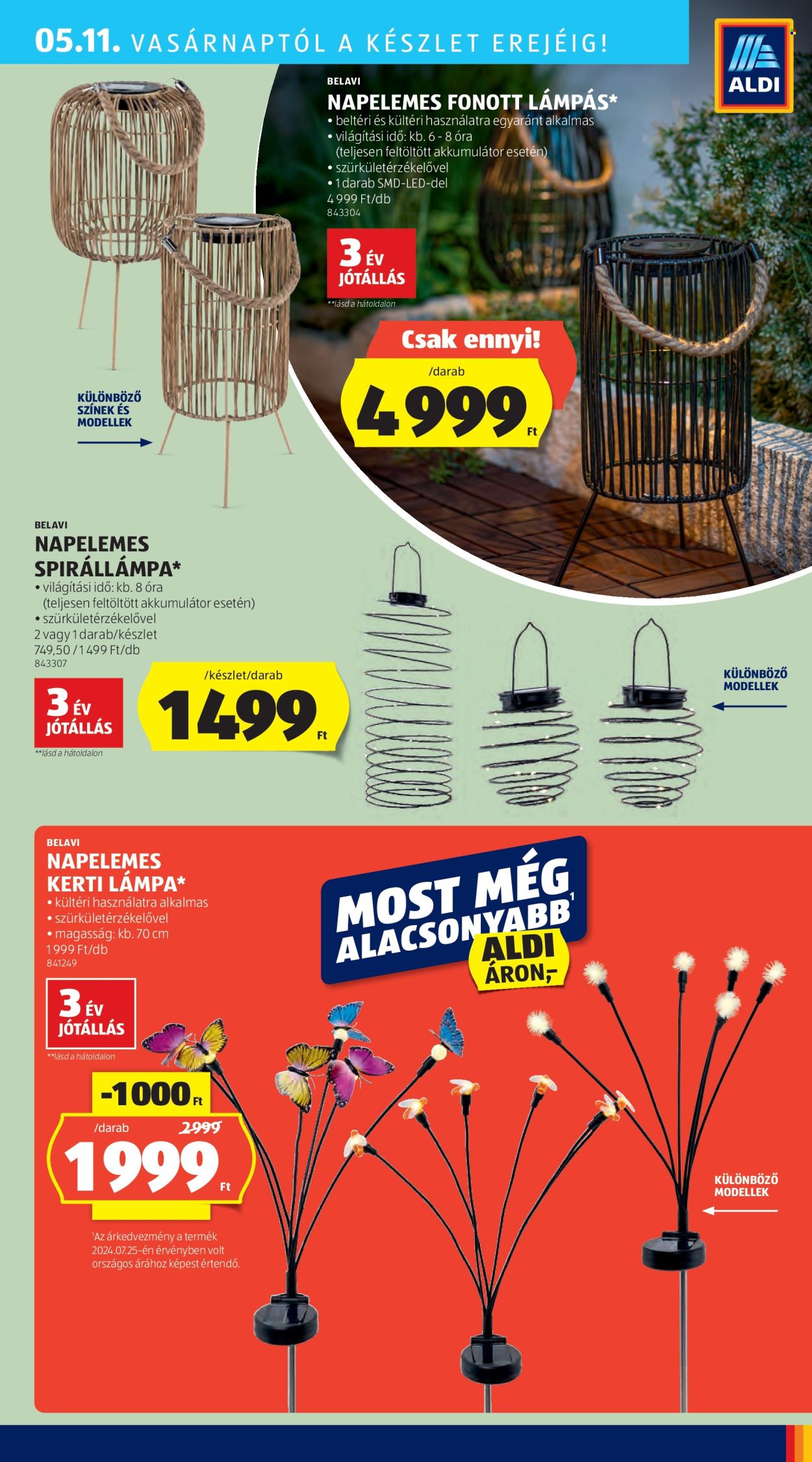 Aldi akciós újságok - 2025.05.08 - 2025.05.14. Oldal 1