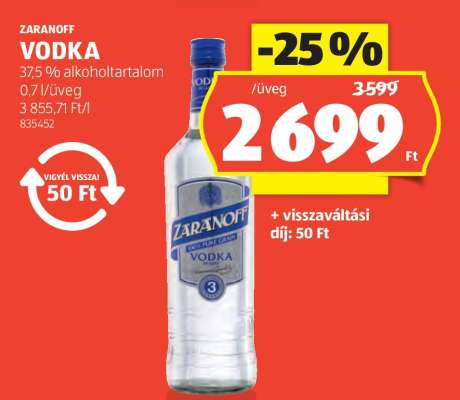 Zaranoff Vodka