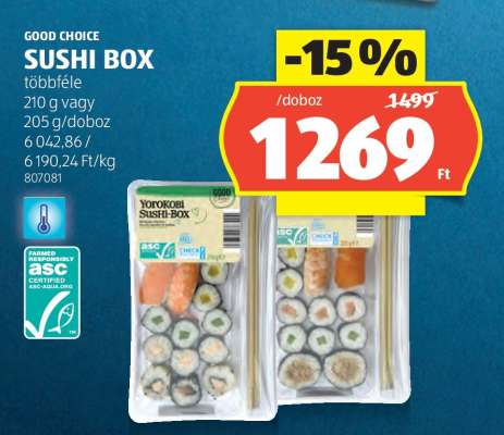 GOOD CHOICE SUSHI BOX
