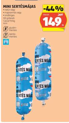 MINI SERTÉSMÁJAS