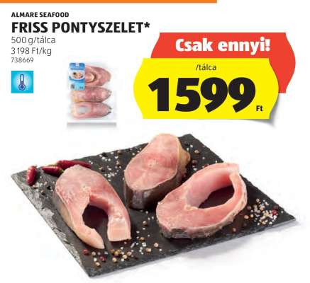 ALMARE SEAFOOD FRISS PONTYSZELET