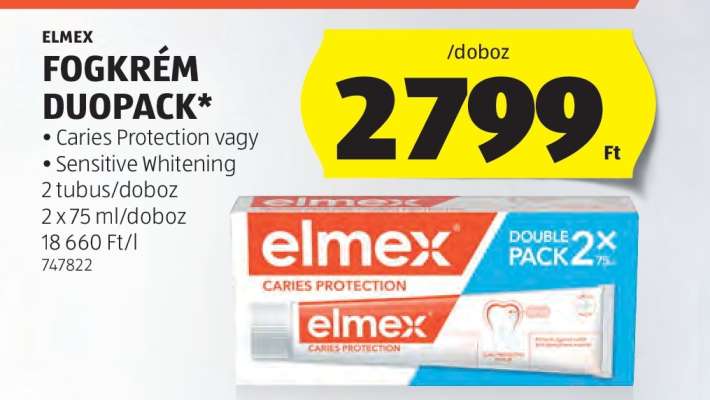 Elmex Fogkrém Duopack