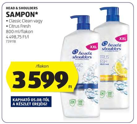 HEAD & SHOULDERS Sampon*