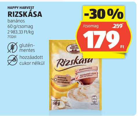 HAPPY HARVEST RIZSKÁSA