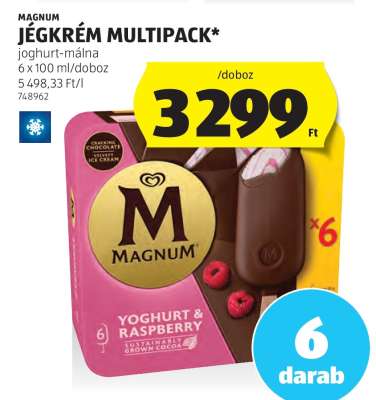 Magnum jégkrém multipack