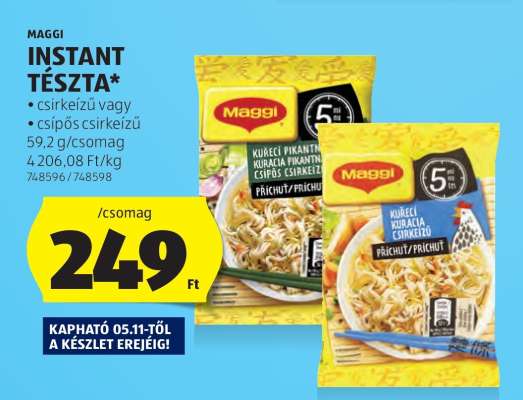 Maggi Instant Tészta