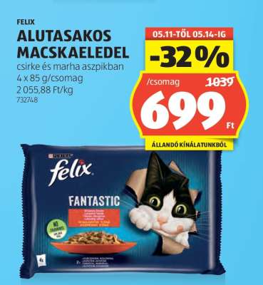 FELIX ALUTASAKOS MACSKAELEDEL