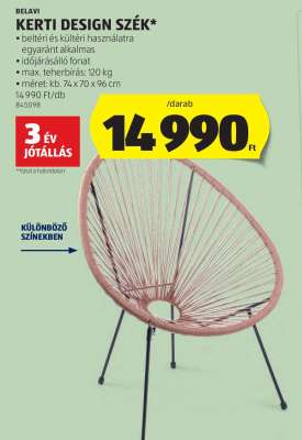 Kerti Design Szék