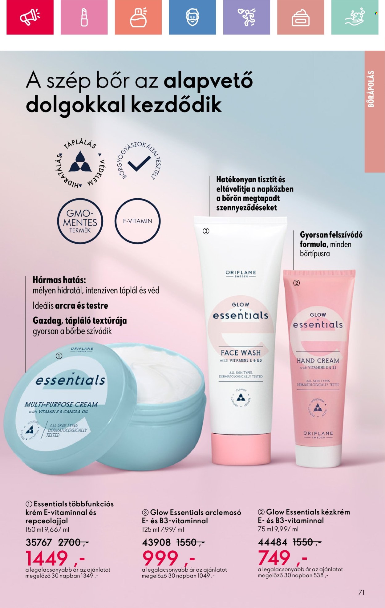 Oriflame akciós újságok - 2025.05.04 - 2025.05.24. Oldal 1