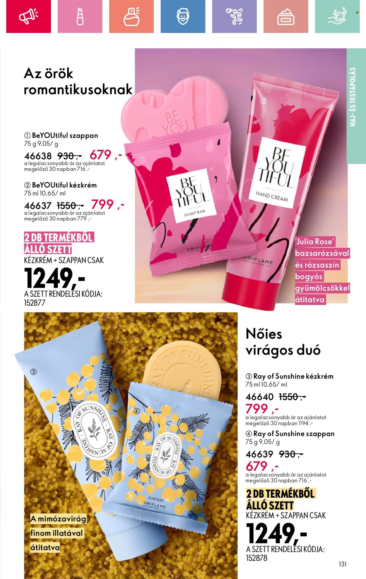 Oriflame akciós újságok - 2025.05.04 - 2025.05.24. Oldal 1