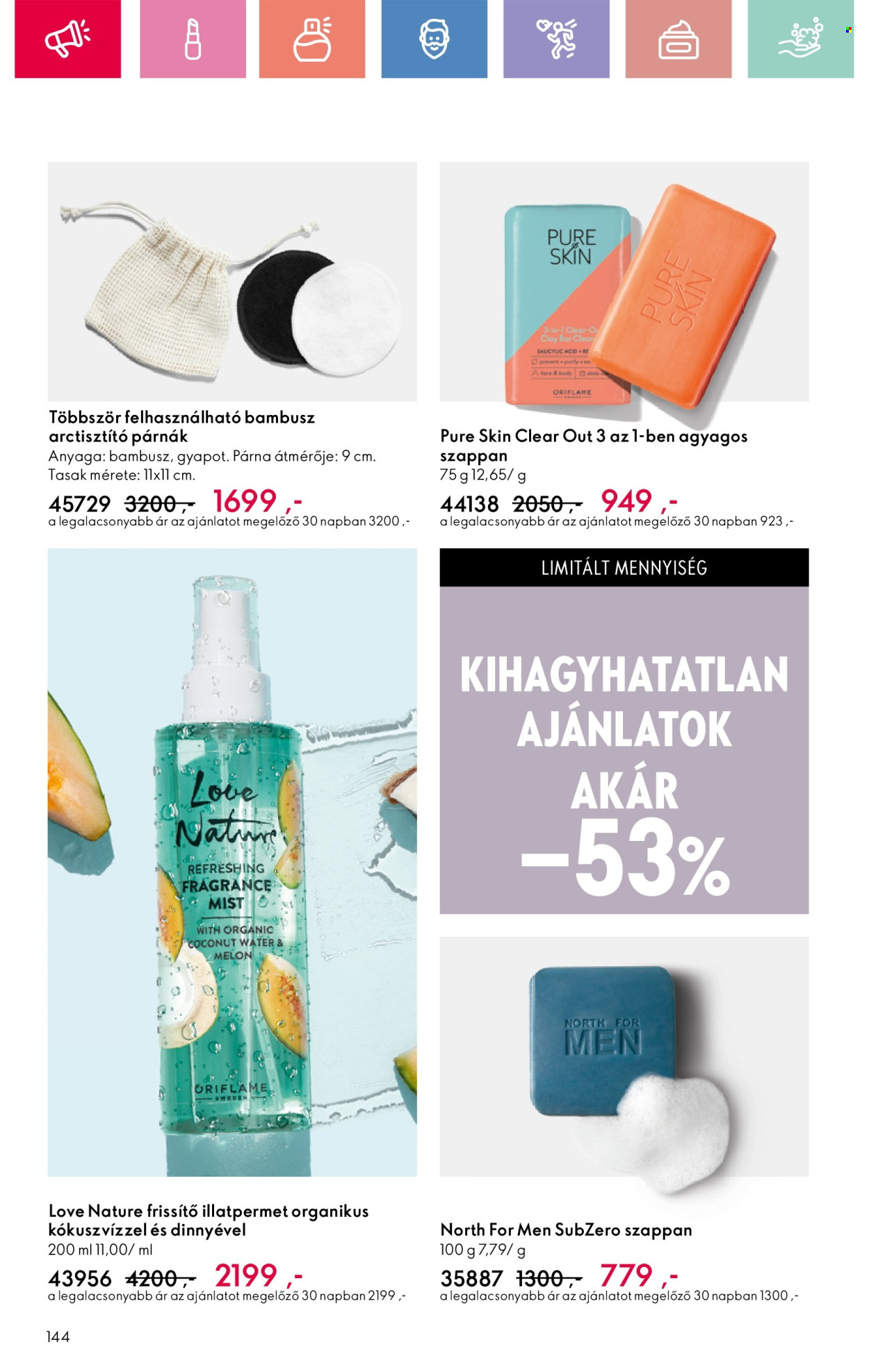 Oriflame akciós újságok - 2025.05.04 - 2025.05.24. Oldal 1