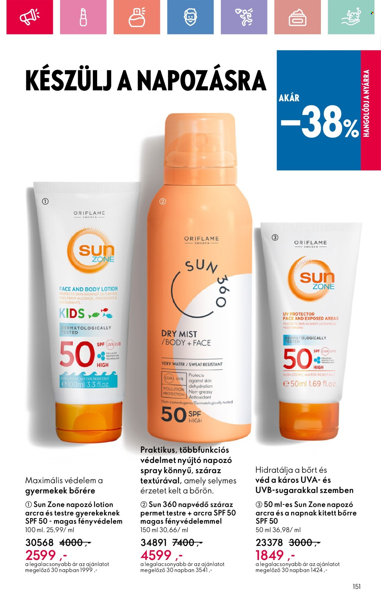 Oriflame akciós újságok - 2025.05.04 - 2025.05.24. Oldal 1