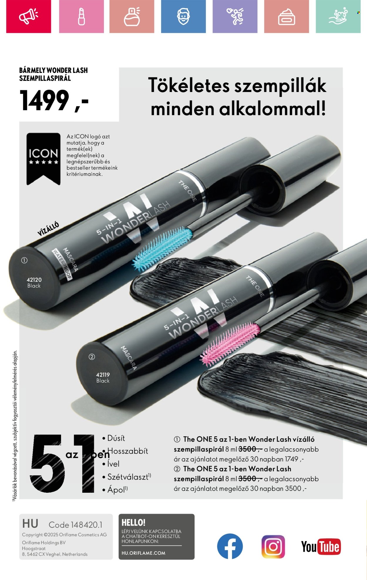 Oriflame akciós újságok - 2025.05.04 - 2025.05.24. Oldal 1