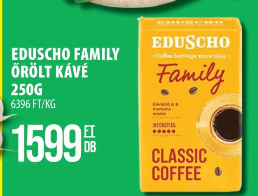 Eduscho Family Őrölt Kávé 250g