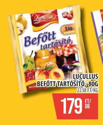 Lucullus Befőtt tartósító, 80g