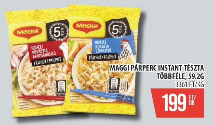 MAGGI Párperc Instant Tészta