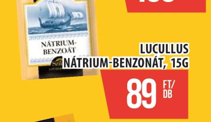 Lucullus Nátrium-benzoát, 15g