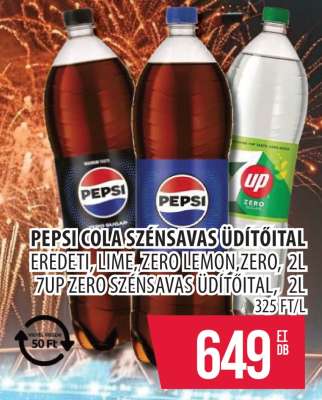 Pepsi Cola szénsavas üdítőital