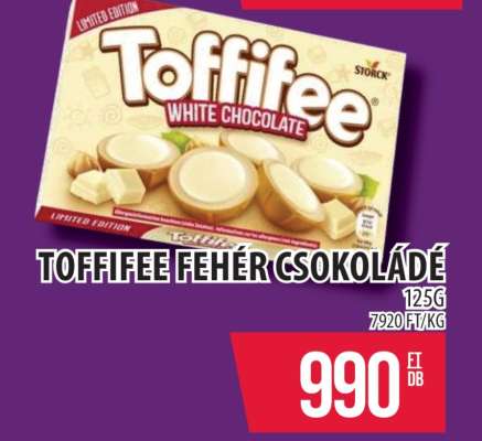 Toffifee Fehér Csokoládé