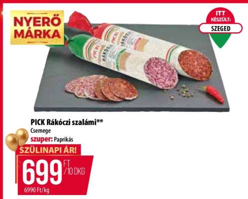 PICK Rákóczi szalámi