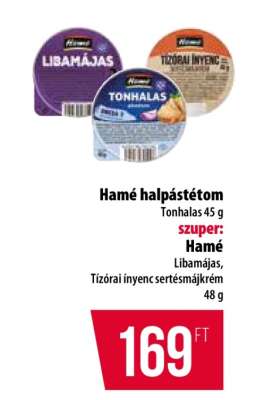 Hamé halpástétom